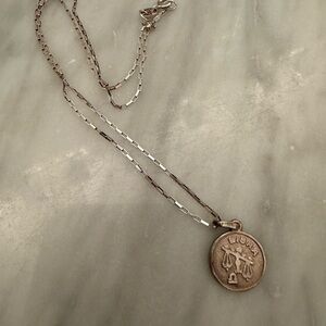 Suetables Vanessa Silver Zodiac necklace ASO Meghan Markle